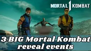 Mortal Kombat 1 BIG REVEAL EVENTS coming soon! Characters, Gameplay, Game modes, and More!