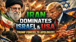 Iran dominant on Israel and America in central Asia.