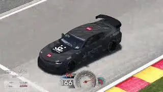 Chevrolet Camaro GT4 (Guerilla Mods) at Spa f1 22 | Assetto Corsa