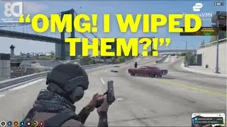 Denzel POV Of The Hydra V Mandem Fight?! |GTA 5| NOPIXEL RP|
