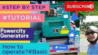 How To Operate The Powercity Generator |  mts Installation | basic information@JUN COSTILLAS VLOG