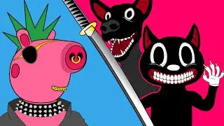 Cartoon Cat and Cartoon Dog vs Peppa Pig