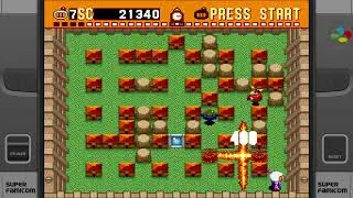 SUPER BOMBERMAN1(SNES) STAGE 1