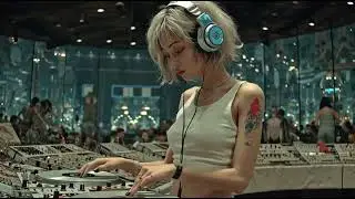 🪞 mirror maze dj | halloween edm illusion rave 🎧✨ #dj #edm #halloween #mirrormaze #trancebeats