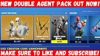 NEW Double Agent Pack!! Fortnite Item Shop July 10, 2020