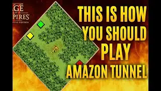 This is how you should play Amazon tunnel on Age of Empires 2 #ageofempires