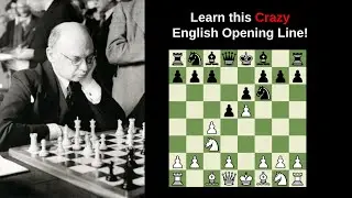 Tartakower Goes Straight for the Kill with this English Line! | Master Games |