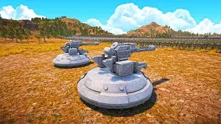 BMD 4m Turret, Space Marine & RAMBO vs 3 Million Mutant ARMY !! UEBS 2