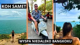 TAJLANDIA! Wyspa Koh Samet!🏝 Raj nieopodal Bangkoku! Płyniemy łódką podczas sztormu!😬