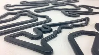 Order online at www.Plasma-Tracks.com - Race Track Wall Art - 40 to 48 inches