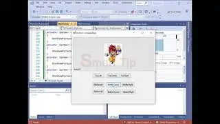 c++/cli windows forms (button ImageAlign) visual c++ Windows Form Clr Cli 2022) visual studio code
