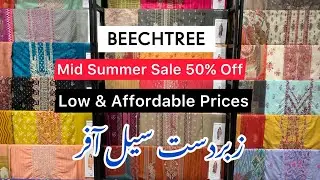 Beechtree 50% Off Mid Summer Sale 2022||Embroidered & Printed Dresses On Reasonable Prices 😱🤩#sale