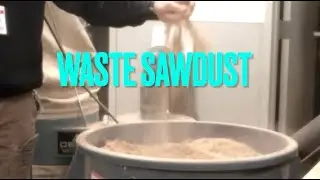Waste Sawdust uses