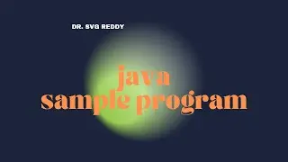 Java - Sample program  #java #program  #code  #algorithm