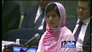 Malala Day Youth Assembly at the UN 2013