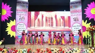 Rajasthani Traditional Folk Dance | Nursery Girls Kids | Senfort Kids Annual Function 2025