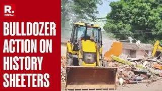 Bulldozer Action on Properties of History-Sheeters in Alwar, 10 Houses and Shops Demolished