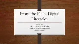 What Are Digital Literacies?