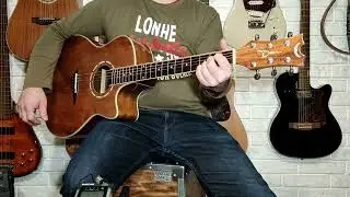 Dean Koa Acoustic Guitar - sound test