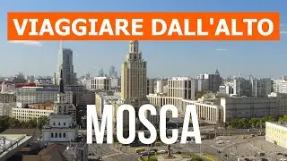 Mosca dal drone | Video 4k | Russia, Mosca dall'alto