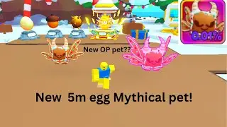 I hatched the new 5m event Mythical pet!  * TAP SIMULATOR ROBLOX * CLICKING GAME