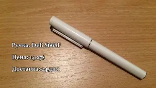 Перьевая ручка Deli S668F/Fountain pen Deli S668F