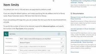 Power Automate didn't get all of my SharePoint list items!