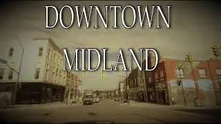 Driving Downtown Midland Ontario