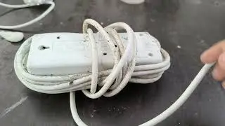 Cleaning and turn on a power bank
