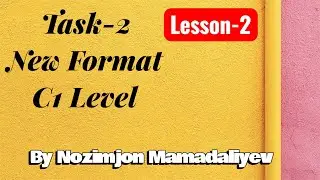 Multi level Writnig new format Task 2