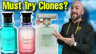 The Cheap Clone Fragrance Haul YOU REQUESTED! Lucianno Sunset Swim, California Vibe, Lattafa Atlas