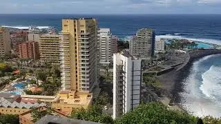 Playa Martinez Puerto de la Cruz, Thenerife, Canary Islands, Spain
