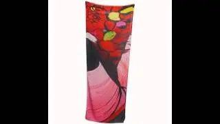 Digital Print Scarves on Silk
