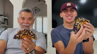 Kevin Eats COLD STONE , NEW BOO BATTER ICE CREAM TACO 👻 🎃 🦇