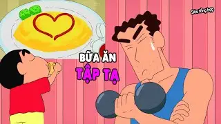 Siêu Tổng Hợp Shin - Thử Thách Cấm Cười Khi Ăn | Shin Tập Mới Để Ăn Cơm | Shin Cậu Bé Bút Chì