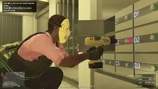 GTA V Online (Casino Heist - Aggressive)  PC Gameplay