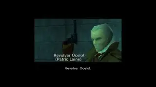 Metal Gear Solid PS1 1998 2005  Patric Zimmerman Revolver Ocelot Boss Fight Battle Part 3