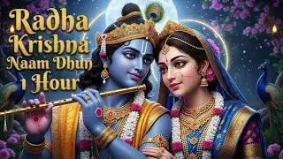 Shri Radha Krishna Naam Dhun | Non-Stop 1 Hour Divine Chanting | Radhe Krishna Hare Krishna