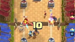 Winning the Triple Elixir Challenge Of Clash Royale
