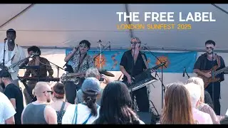 THE FREE LABEL perform at London Sunfest 2025