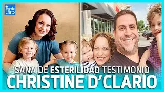 CHRISTINE D'CLARIO cuenta como DIOS SANÓ su VIENTRE de INFERTILIDAD 🙏🏼