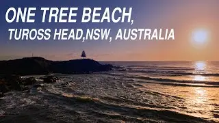 Drone 4K - One Tree Point Beach, Tuross Head, NSW, Australia