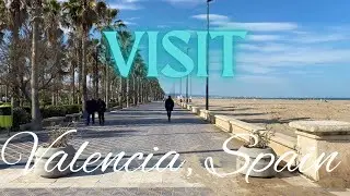 Valencia, Spain | Playa las Arenas | City of Arts and Sciences | Oceanographic Tour🌎🍊