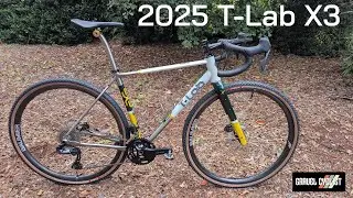 Первый взгляд на титановый гравийный велосипед T-Lab X3 2025 года