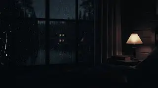 Rain Sounds for Sleeping on Window | Long Deep Sleep 🌙