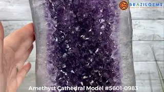 Model # 5601-0983 Amethyst Cathedral by BrazilGems.com 🏷 FOR SALE🛍🛒Shop Now