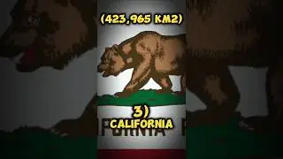 Top 10 Largest States of USA #largest #states #usa #provinces #california #alaska #texas #america