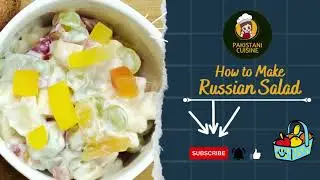 Russian Salad Recipe By Pakistani Cuisine | Fresh Healthy Tasty Salad | Easy, Quick and Delicious