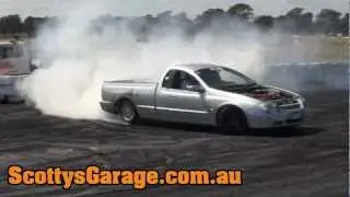 AU XR6 Ute Burnout