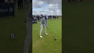 Cameron Young driver swing from the 151st Open at Royal Liverpool #titleist #golf #golfequipment